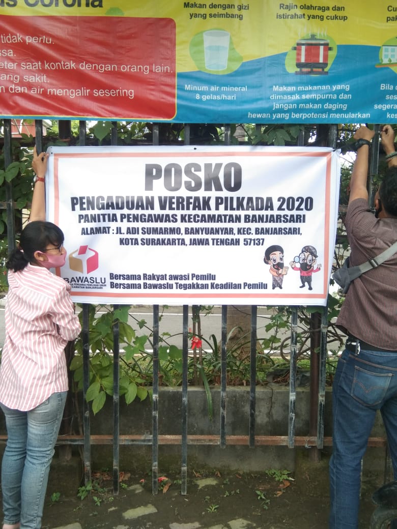 Bawaslu dirikan posko di 5 Kecamatan