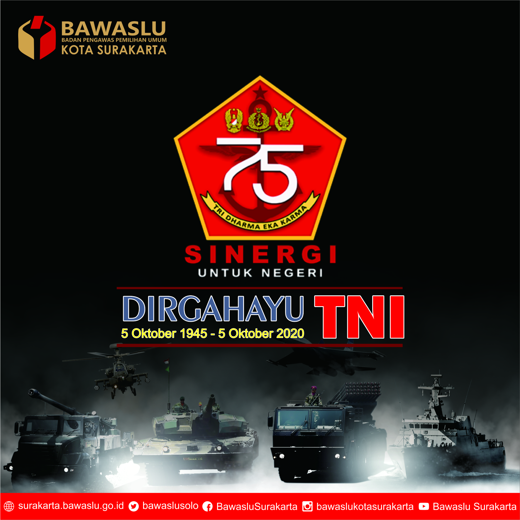 Dirgahayu TNI ke-75