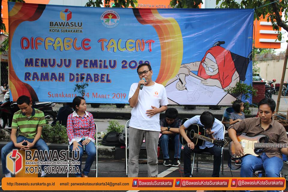 Ajang Difable Talent Bawaslu Kota Surakarta