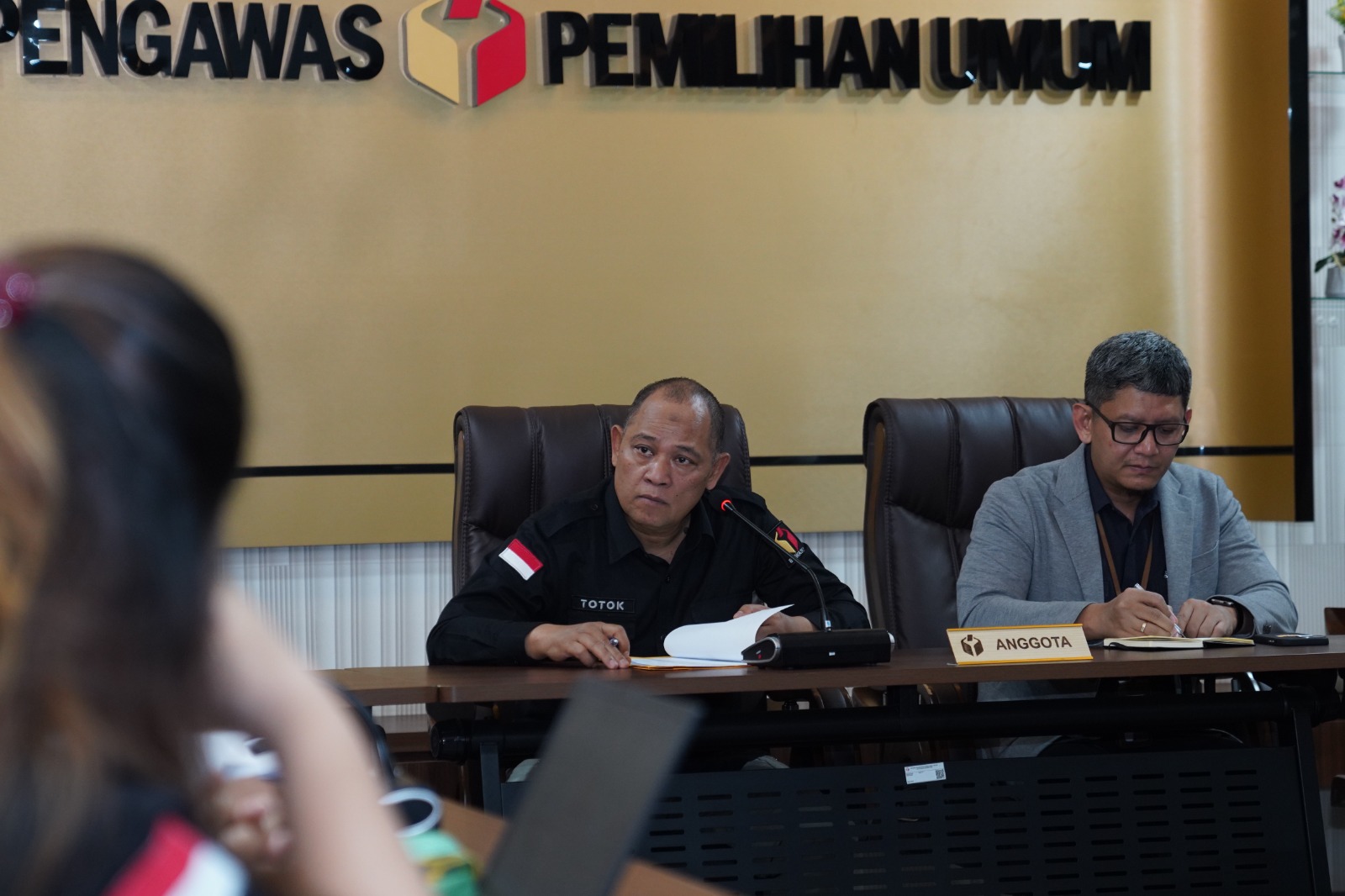 Anggota Bawaslu Totok Haryono dalam Rapat Persiapan Persidangan MK di Jakarta, Senin (16/6/2025).