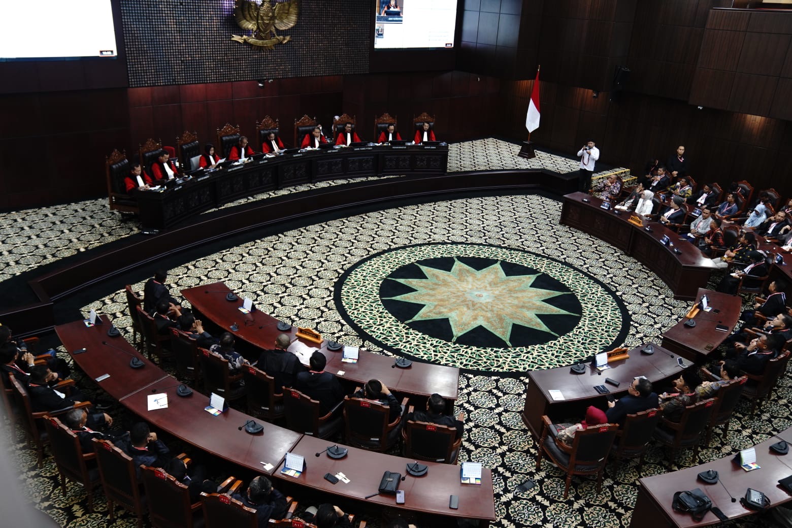Bawaslu hadiri sidang pembacaan putusan 40 perkara Perselisihan Hasil Pemilihan (PHP) Tahun 2024 di Mahkamah Konstitusi (MK), Senin (24/2/2025).