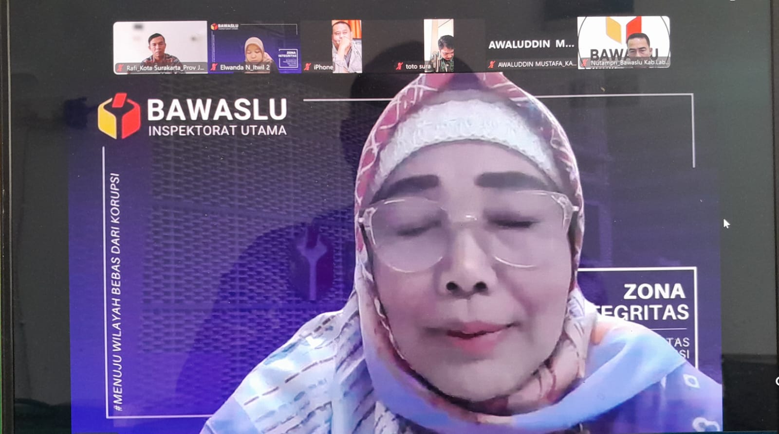 Zoom Meeting Rapat Sosialisasi Surat Edaran Sekretaris Jenderal Nomor 2 Tahun 2026 tanggal 20 Januari 2026