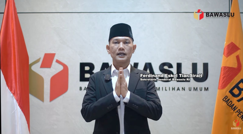Sekertaris Jenderal Bawaslu Ferdinand Eskol Tiar Sirait