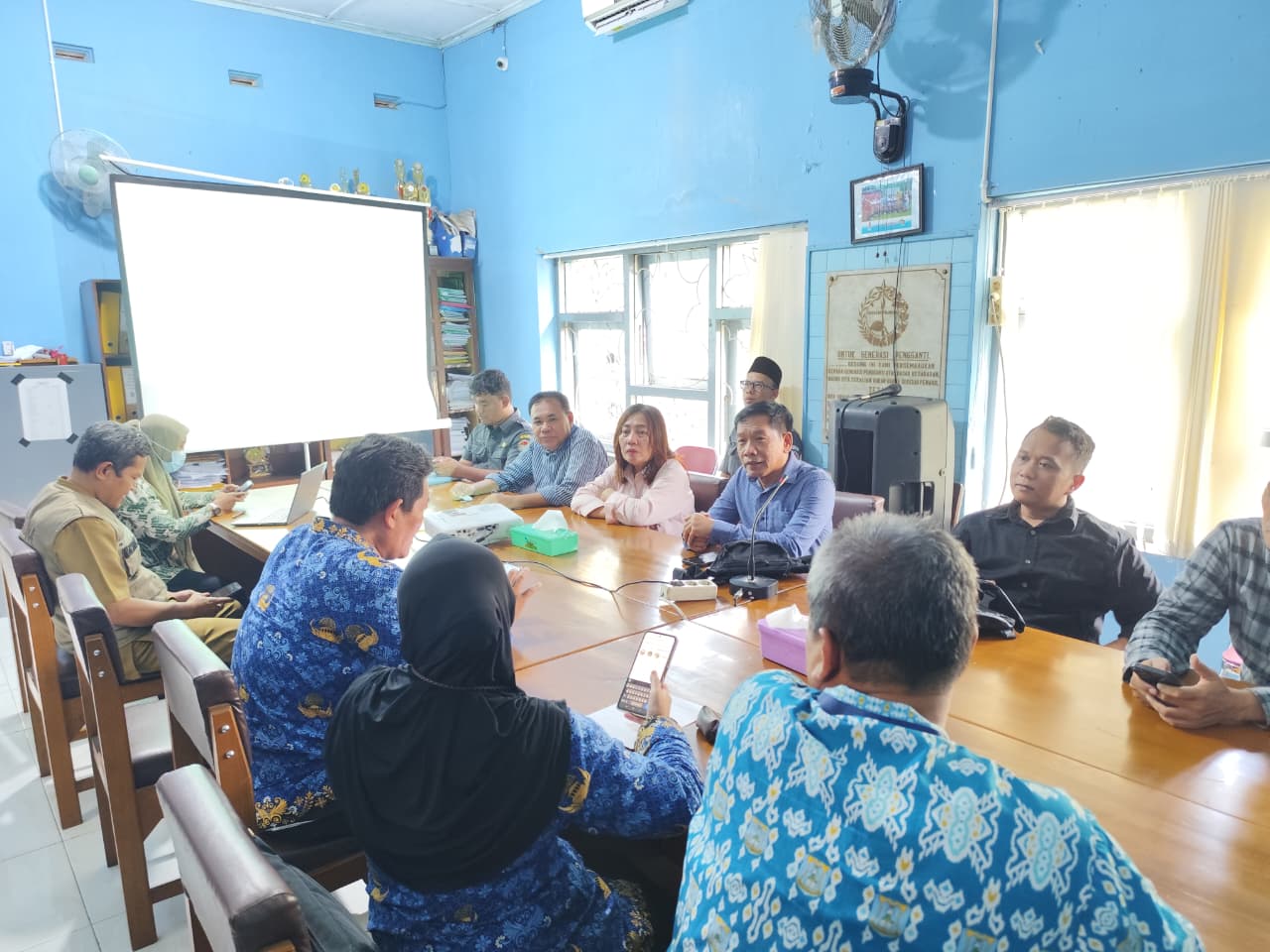 Foto Audiensi Bawaslu Kota Surakarta dengan Kwarcab Kota Surakarta MoU dan Pembentukan Saka Adhyasta Pemilu