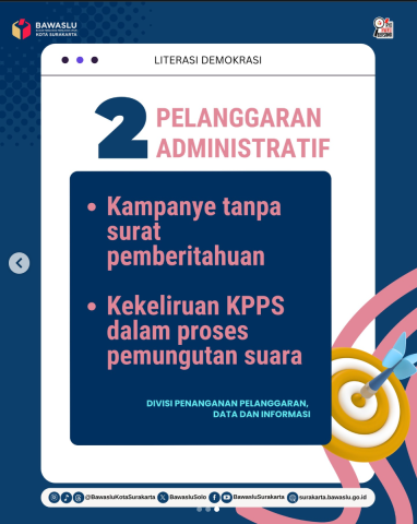 2 pelanggaran administratif