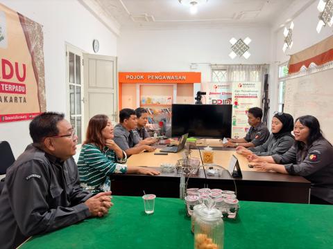 mengikuti Tes Kompetensi PPID dalam rangkaian Monev KIP Provinsi Jawa Tengah Tahap III Tahun 2026 secara daring.