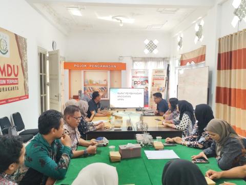suasana Rapat Internal Pembahasan Anggaran APBN untuk Perkuat Kapasitas dan Akuntabilitas