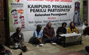 Bawaslu Solo Sosialisasikan Kampung Pengawasan Pada Komunitas Umat Beragama