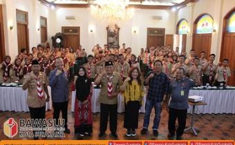 Sosialisasi Pengawas Pilkada Partisipatif Bersama Pramuka