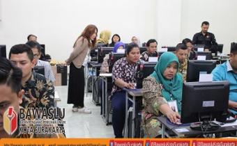 Tes Tertulis (Socrative) Penerimaan Calon Anggota Panwascam Kota Surakarta