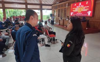 Staf Bawaslu Kota Surakarta lakukan koordinasi dengan staf KPU Surakarta