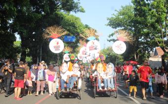 Parade Becak Anti Hoax, Sara, Ujaran Kebencian, Money Politics