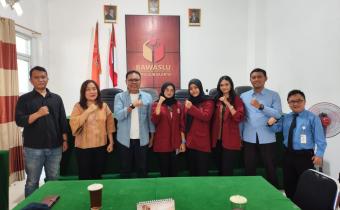 Audiensi FISIP Unisri ke Bawaslu Kota Surakarta