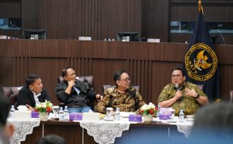 Ketua Bawaslu Rahmat Bagja dalam diskusi di Dewan Kehormatan Penyelenggara Pemilu (DKPP), Rabu, (13/8/2025)/Foto: Publikasi dan Pemberitaan Bawaslu