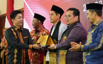 Ketua Bawaslu Rahmat Bagja saat kegiatan Penguatan Kelembagaan Pengawas Pemilu di Aceh, Jumat malam, (22/8/2025)/Foto: Publikasi dan Pemberitaan Bawaslu