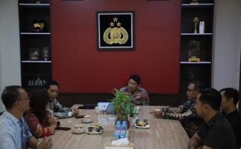 Audiensi Bawaslu Solo dengan Polres Surakarta