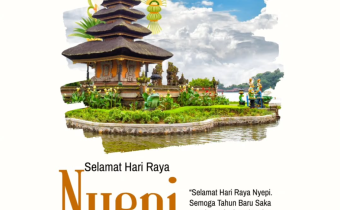 Flayer Ucapan Selamat Hari Raya Nyepi Tahun Baru Saka 1948