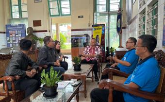 Bawaslu Kota Surakarta saat melakukan audiensi dengan SMA PL Santo Yosef Surakarta